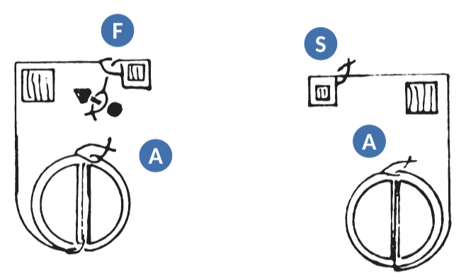 Marked holes and beam extenders